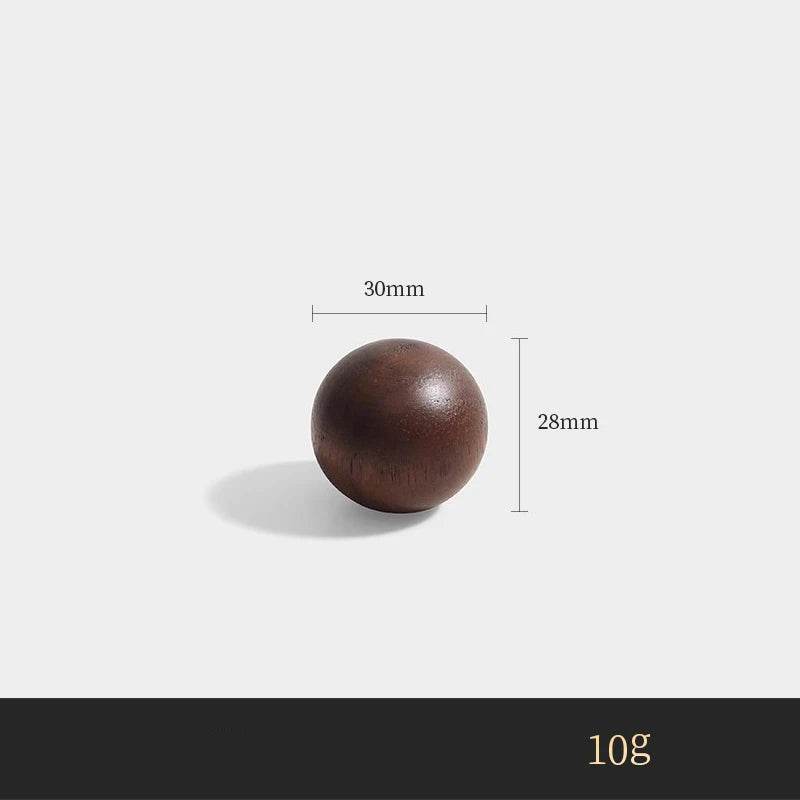 Puxador Nórdico de Madeira de Nogueira para Gavetas e Armários - Haustter - Haustter