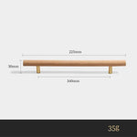 Puxador Nórdico de Madeira de Nogueira para Gavetas e Armários - Haustter - Haustter