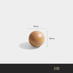 Puxador Nórdico de Madeira de Nogueira para Gavetas e Armários - Haustter - Haustter