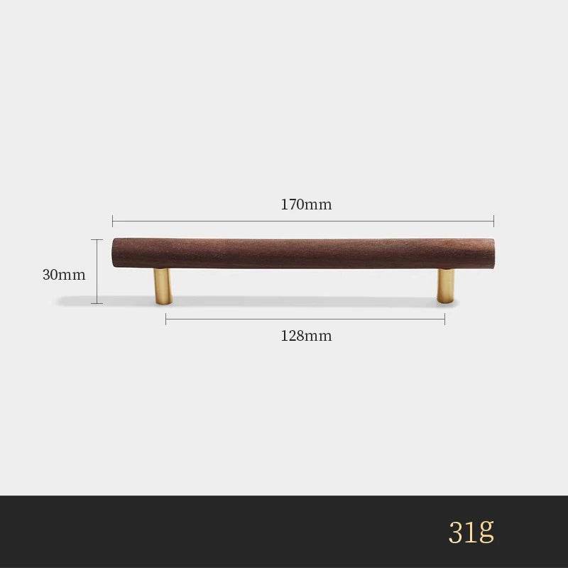 Puxador Nórdico de Madeira de Nogueira para Gavetas e Armários - Haustter - Haustter