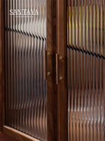 Puxador Nórdico de Madeira de Nogueira para Gavetas e Armários - Haustter - Haustter