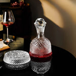 Decantador Aerador com Rotação 360º para Vinho, Licor, Scotch, Bourbon, Presente Criativo 1500ml - Haustter - Haustter