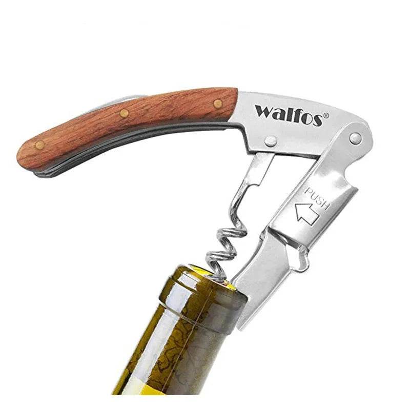 Saca-Rolhas Profissional de Aço Inoxidável Walfos - Haustter - Haustter