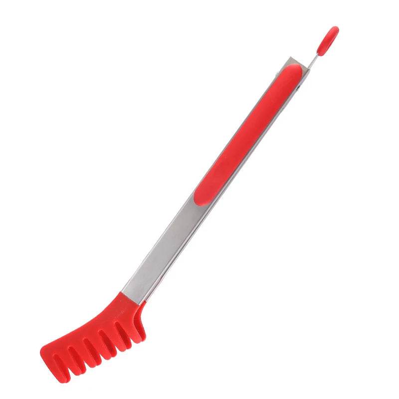 Pinça de Silicone e Inox Pegador para Alimentos - Haustter - Haustter