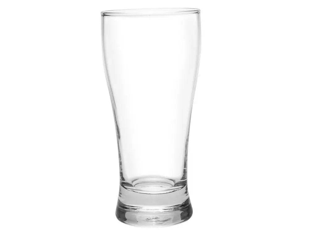 Jogo de Copos para Cerveja Lager 6 Peças 200ml - Vidro Resistente e Design Clássico | Haustter - Haustter