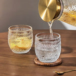 Copos de Vidro Girassol para Bebidas - Haustter - Haustter