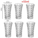Copos Texturizados Octogonais para Shot, Conjunto - Haustter - Haustter