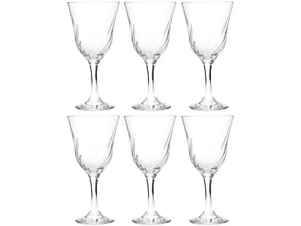 Taças Lírio 250ml 6 Peças - Arte e Funcionalidade em Vidro | Haustter - Haustter