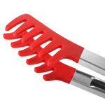 Pinça de Silicone e Inox Pegador para Alimentos - Haustter - Haustter