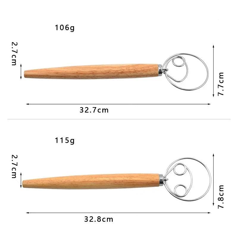 Batedor Dinamarquês de Massa para Pão - Haustter - Haustter
