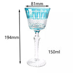 Taça de Champanhe em Vidro Esculpido - Haustter - Haustter