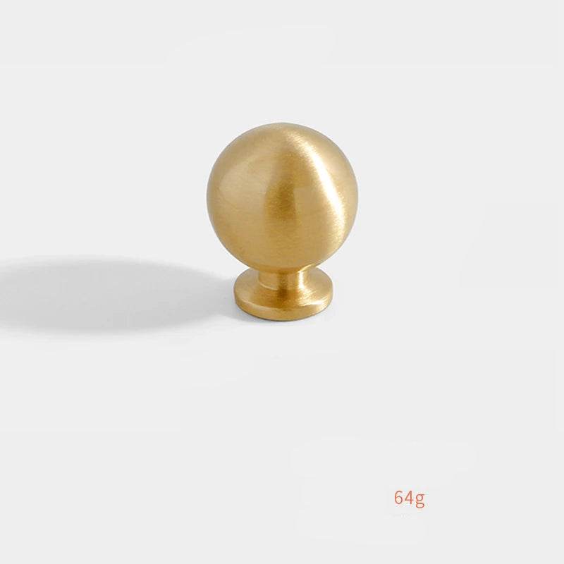 Puxador Esférico de Móveis em Bronze Moderno Minimalista - Haustter - Haustter