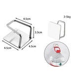 Suporte para Secagem de Esponjas e Organização de Utensílios de Cozinha em Inox - Haustter - Haustter