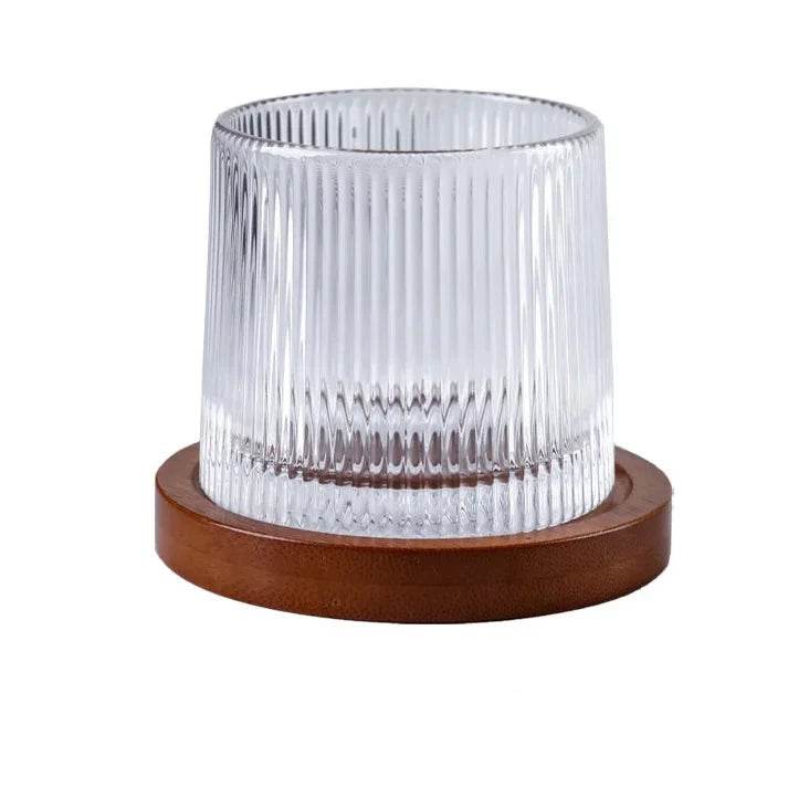 Copo de Whisky Rotativo com Base - Haustter - Haustter