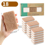 18 Esponjas de Lavar Louça Natural de Fibra de Casca de Coco - Haustter - Haustter