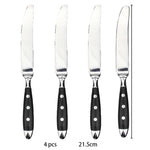 Conjunto de Talheres de Aço Inox Polido Estilo Clássico | Haustter