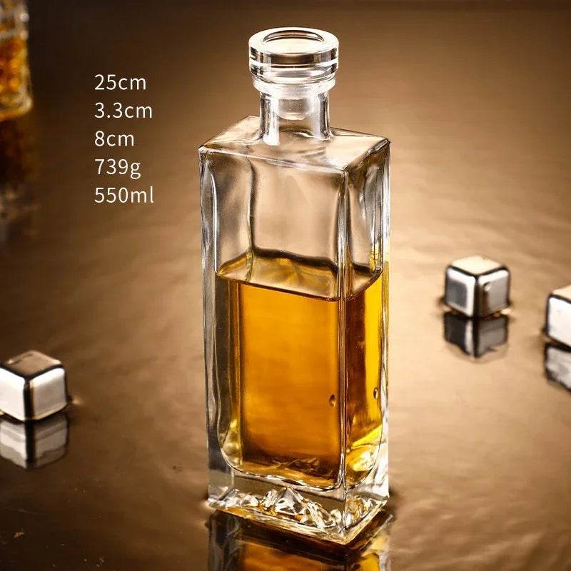 Garrafa de Vidro para Bebidas 300 - 550ml - Haustter - Haustter