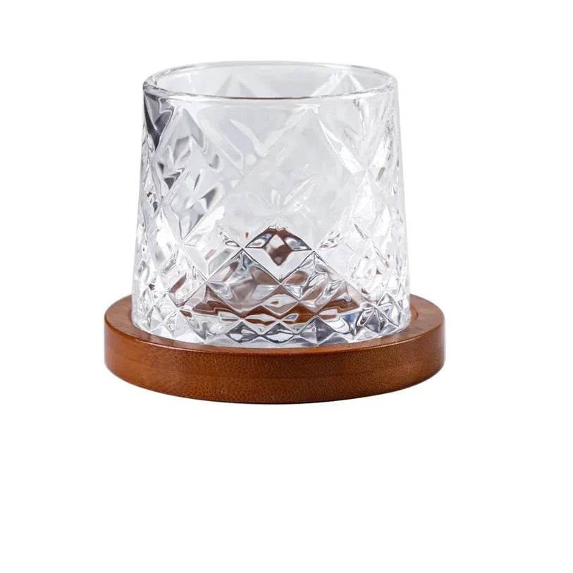 Copo de Whisky Rotativo com Base - Haustter - Haustter