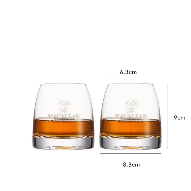 2 Copos Macallan e Walker para Whisky, Conjunto - Haustter - Haustter