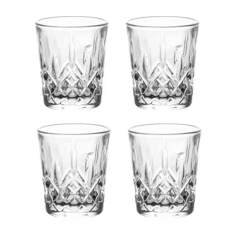 12 Copos Texturizados para Bebidas, Conjunto - Haustter - Haustter