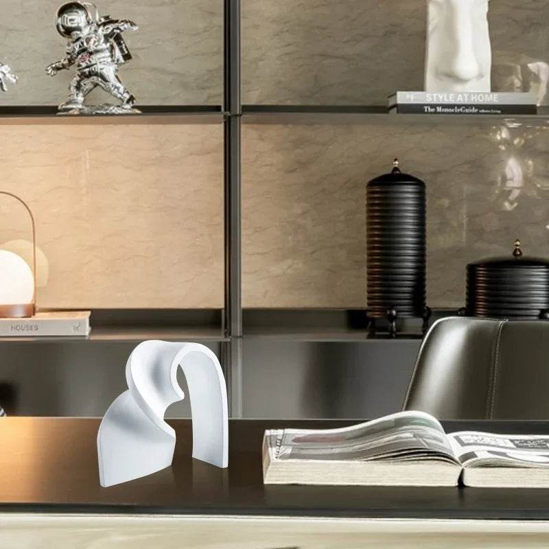 Ornamento de Arte Abstrata em Resina - Haustter - Haustter