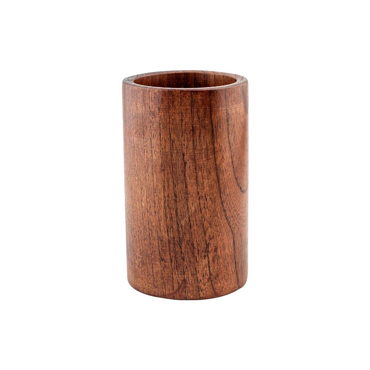 Conjunto de Utensílios de Cozinha de Madeira com Balde de Armazenamento - Haustter - Haustter