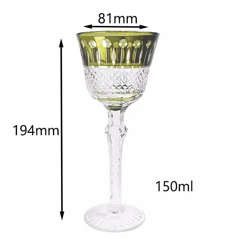 Taça de Champanhe em Vidro Esculpido - Haustter - Haustter