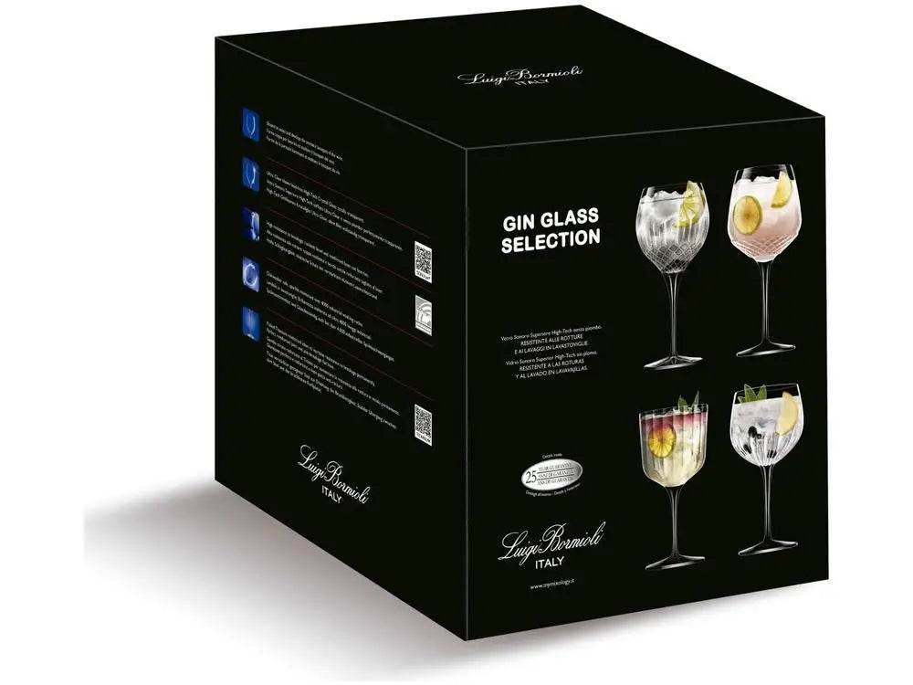 Taças Selection Gin e Martini 4 Peças - Arte Italiana em Vidro | Haustter - Haustter