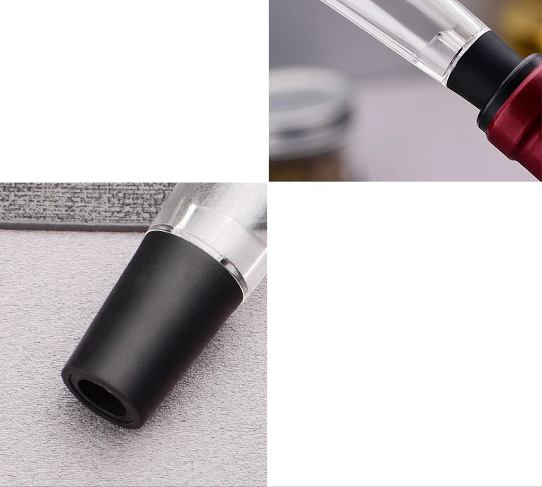 Dosador, Aerador e Rolha de Vinho Premium - Bico Vertedor com Rolha | Haustter