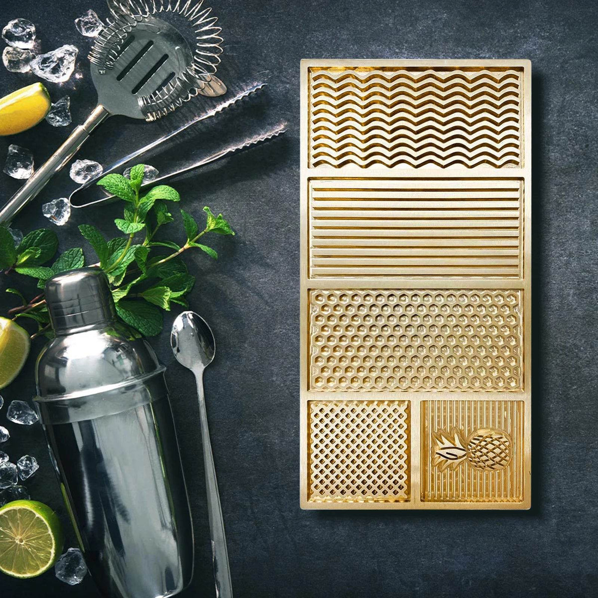 Carimbo Gelo Luxo - Selo de Bronze para Cubos Especiais | Haustter - Haustter