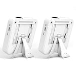 Toca CD Portátil com Alto-falante Bluetooth, Estéreo com Tela LED, Montável na Parede, Controle Remoto IR, Rádio FM - Haustter - Haustter