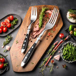 Conjunto de Talheres de Aço Inox Polido Estilo Clássico | Haustter