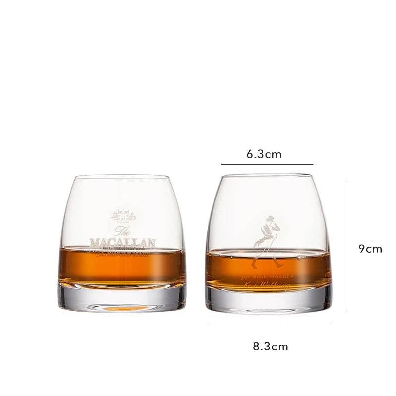 2 Copos Macallan e Walker para Whisky, Conjunto - Haustter - Haustter