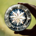 Copo de Vidro Artesanal Japonês Edo Chisel Garça - Haustter - Haustter