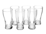 Jogo de Copos para Cerveja Lager 6 Peças 200ml - Vidro Resistente e Design Clássico | Haustter - Haustter