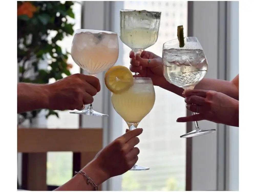 Taças Selection Gin e Martini 4 Peças - Arte Italiana em Vidro | Haustter - Haustter