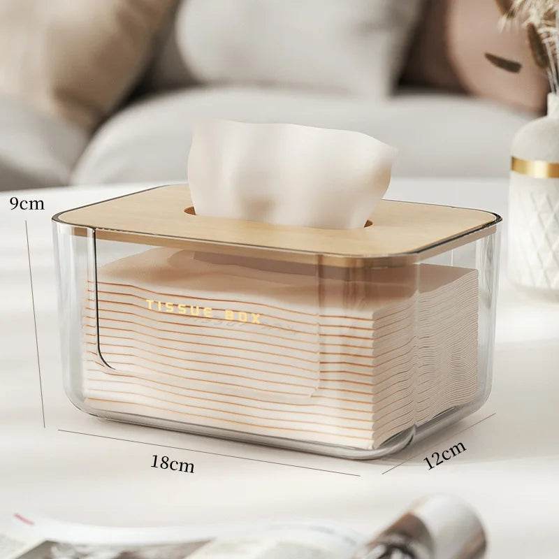 Caixa de Lenços de Papel Multifuncional para Mesa - Haustter - Haustter