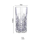 Copo de Vidro com Design Geométrico para Whisky ou Água - Haustter - Haustter