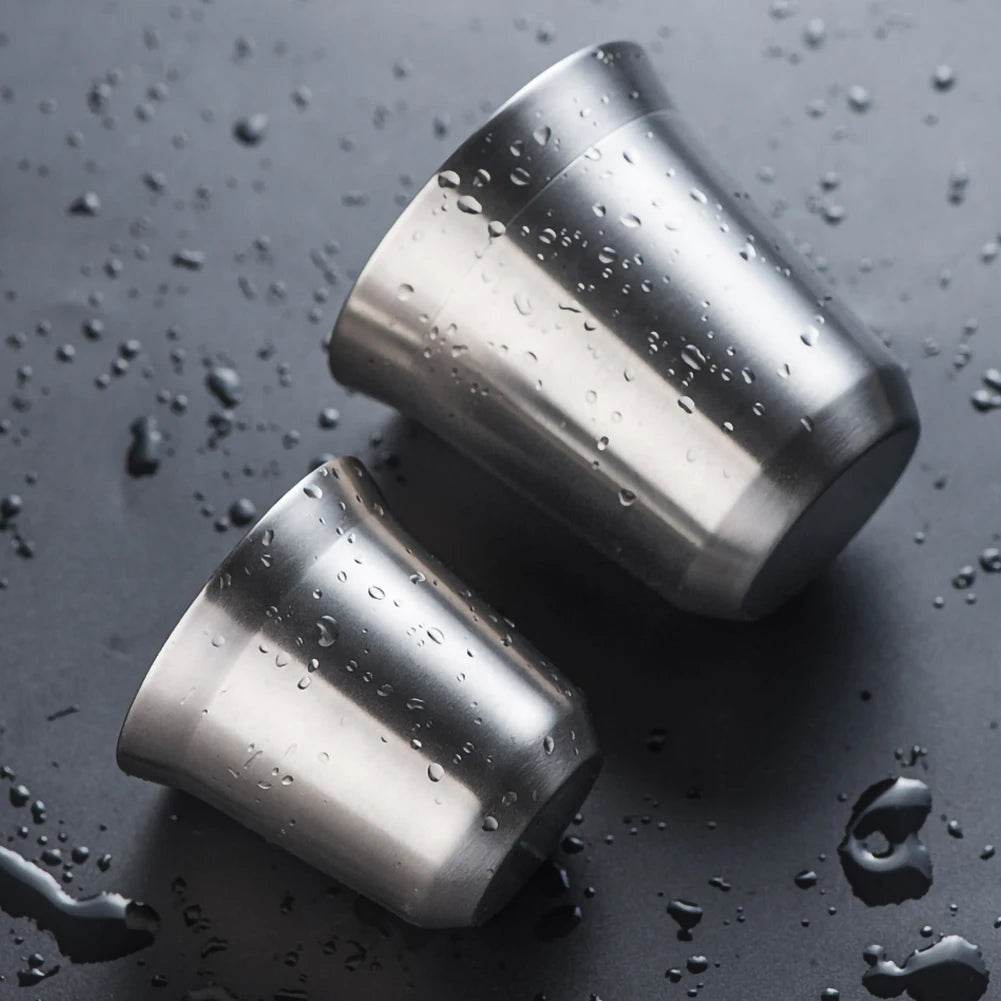 Copo de Café de Aço Inoxidável de Parede Dupla - Haustter - Haustter