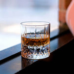 Copo de Whiskey com Entalhe Artesanal de Alto Brilho e Fundo Espesso - Haustter - Haustter