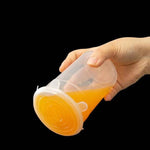 6 Tampas de Silicone Conjunto para Recipientes em Diversos Formatos - Haustter - Haustter