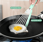 Kit de Espátulas de Inox com Silicone - Haustter - Haustter