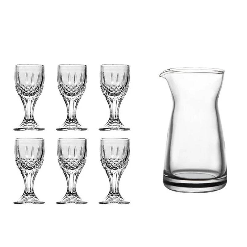 Conjunto de Copos para Shot 10ml com Garrafa Medidora 80ml - Haustter - Haustter