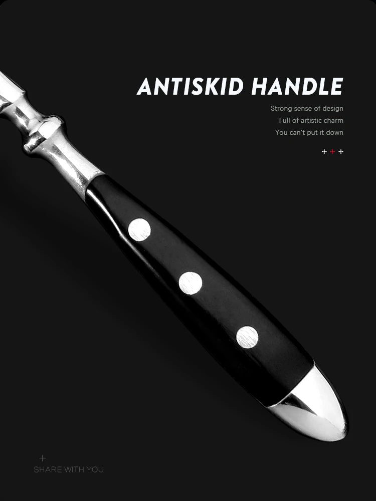 Conjunto de Talheres de Aço Inox Polido Estilo Clássico | Haustter