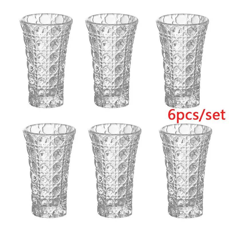 Copos Texturizados Octogonais para Shot, Conjunto - Haustter - Haustter