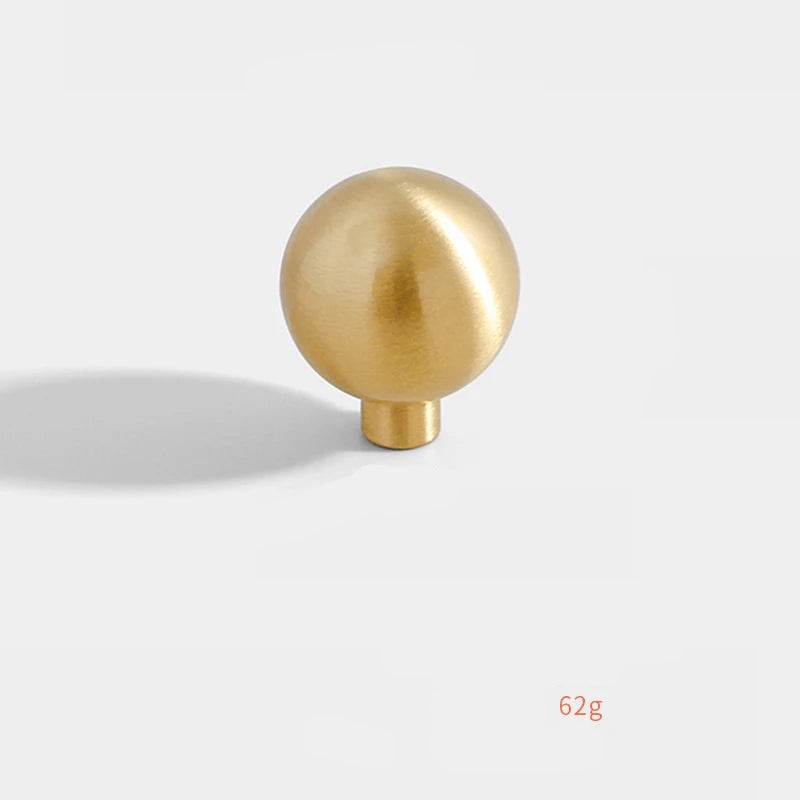 Puxador Esférico de Móveis em Bronze Moderno Minimalista - Haustter - Haustter