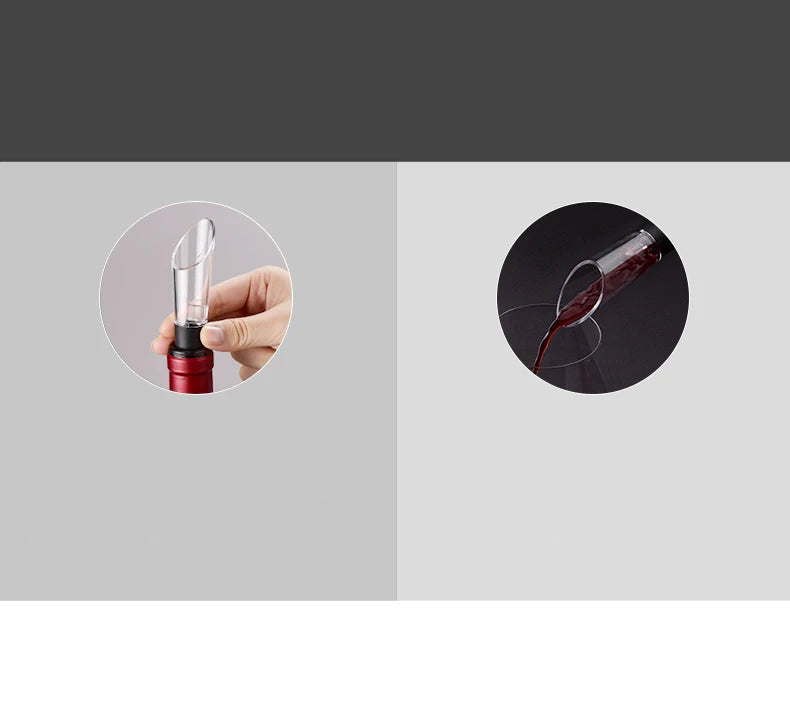 Dosador, Aerador e Rolha de Vinho Premium - Bico Vertedor com Rolha | Haustter