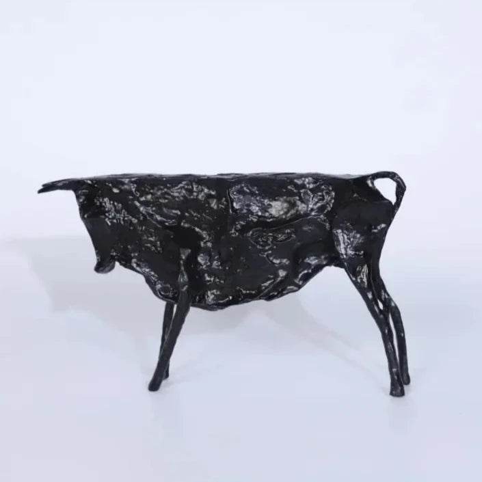 Escultura de Touro Abstrato - Haustter - Haustter