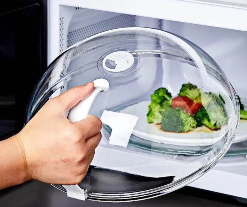 Tampa de Micro-ondas à Prova de Respingos, Aquecimento Seguro e Eficiente - Haustter - Haustter