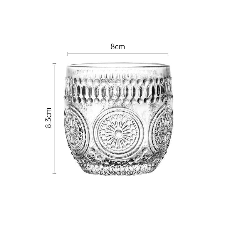 Copos de Vidro Girassol para Bebidas - Haustter - Haustter